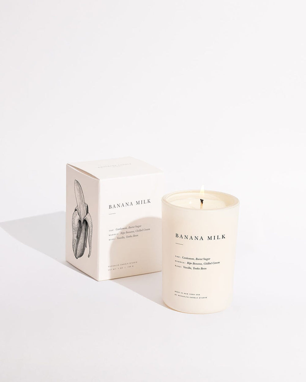 Limited Edition Banana Milk Candle