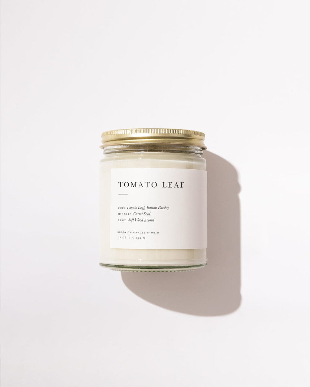 Tomato Leaf Jar Candle